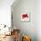 Red I-Amy Melious-Mounted Art Print displayed on a wall