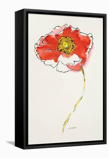 Red Icelands I-Shirley Novak-Framed Stretched Canvas