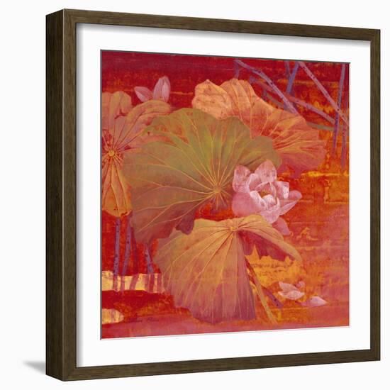 Red Illusion-Ailian Price-Framed Art Print