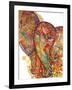 Red India-Oxana Zaika-Framed Giclee Print