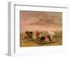 Red Indian Horsemanship-George Catlin-Framed Premium Giclee Print
