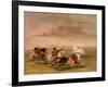 Red Indian Horsemanship-George Catlin-Framed Giclee Print