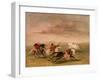 Red Indian Horsemanship-George Catlin-Framed Giclee Print