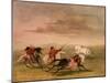 Red Indian Horsemanship-George Catlin-Mounted Giclee Print