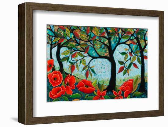 Red is Ravishing-Peggy Davis-Framed Art Print