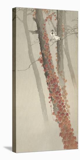 Red Ivy-Ohara Koson-Stretched Canvas