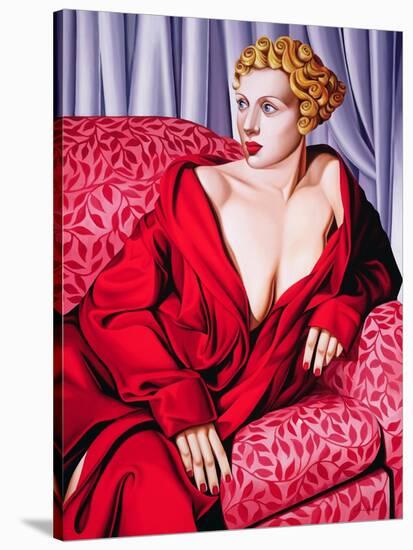 Red Kimono, 2001-Catherine Abel-Stretched Canvas