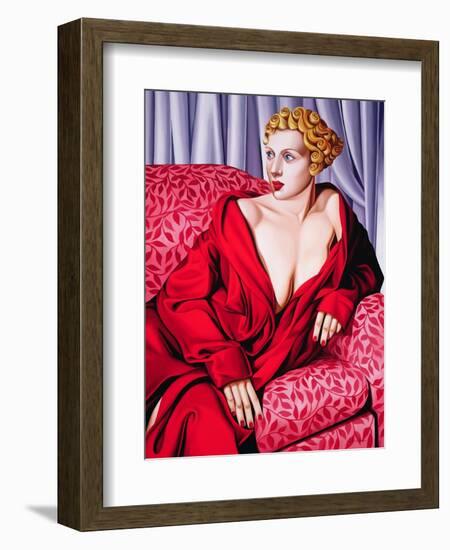 Red Kimono, 2001-Catherine Abel-Framed Giclee Print