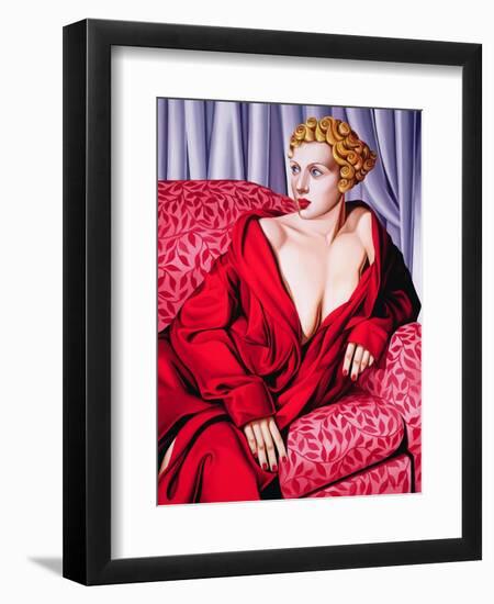 Red Kimono, 2001-Catherine Abel-Framed Giclee Print