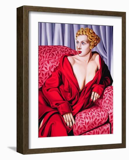 Red Kimono, 2001-Catherine Abel-Framed Giclee Print