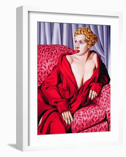 Red Kimono, 2001-Catherine Abel-Framed Giclee Print