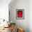 Red Kiss 1-Felix Podgurski-Framed Art Print displayed on a wall