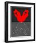 Red Kiss 2-Felix Podgurski-Framed Art Print