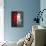 Red Kiss Reflection-Felix Podgurski-Mounted Art Print displayed on a wall