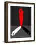 Red Kiss Shadow-Felix Podgurski-Framed Art Print