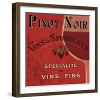 Red Label II-Pela Design-Framed Premium Giclee Print