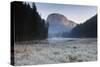 Red Lake and Suhardul Mara-Massif at Dawn, Cheile Bicazului-Hasmas Np, Transylvania, Romania-Dörr-Stretched Canvas