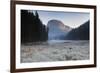 Red Lake and Suhardul Mara-Massif at Dawn, Cheile Bicazului-Hasmas Np, Transylvania, Romania-Dörr-Framed Photographic Print