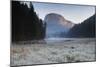 Red Lake and Suhardul Mara-Massif at Dawn, Cheile Bicazului-Hasmas Np, Transylvania, Romania-Dörr-Mounted Photographic Print