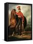 Red Lancer of the Imperal Guard-Théodore Géricault-Framed Stretched Canvas