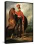 Red Lancer of the Imperal Guard-Théodore Géricault-Framed Stretched Canvas