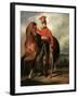 Red Lancer of the Imperal Guard-Théodore Géricault-Framed Giclee Print