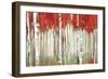 Red Landscape-Allison Pearce-Framed Art Print