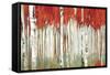 Red Landscape-Allison Pearce-Framed Stretched Canvas