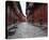 Red Lanterns In Chinese Alley-null-Stretched Canvas