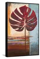 Red Leaves I-Patricia Pinto-Framed Stretched Canvas