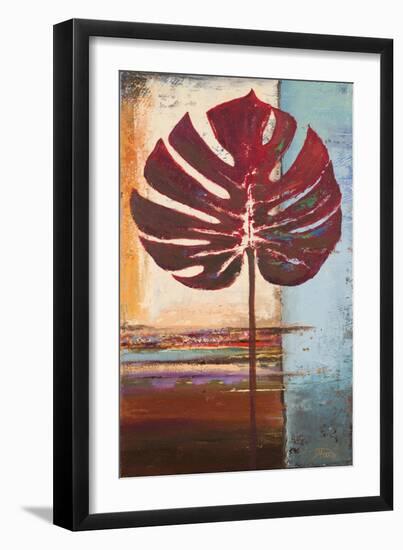 Red Leaves I-Patricia Pinto-Framed Art Print