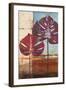 Red Leaves II-Patricia Pinto-Framed Art Print