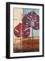 Red Leaves II-Patricia Pinto-Framed Premium Giclee Print