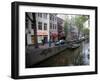 Red Light District Along One of the City Canals, Amsterdam, the Netherlands (Holland)-Richard Nebesky-Framed Photographic Print