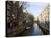 Red Light District, Amsterdam, Netherlands, Europe-Amanda Hall-Stretched Canvas