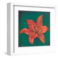 Red Lily-Urpina-Framed Art Print