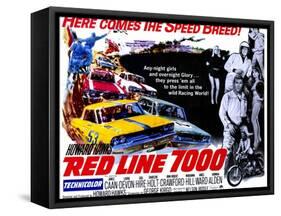 Red Line 7000, 1965-null-Framed Stretched Canvas