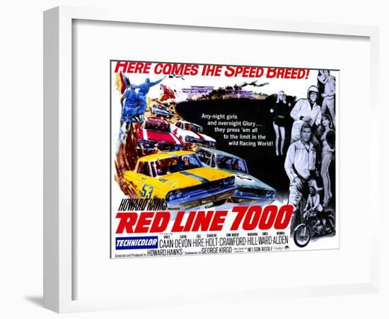 Red Line 7000, 1965-null-Framed Art Print