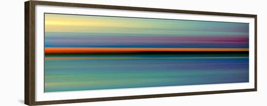 Red Line Horizon-Scott Hile-Framed Premium Giclee Print