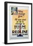 Red Line Petrol Advert, 1929-null-Framed Giclee Print