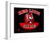 Red Lion Ale-null-Framed Art Print
