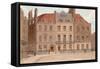 Red Lion Square, Holborn, London. Nos 22, 23 and 24-John Phillipp Emslie-Framed Stretched Canvas