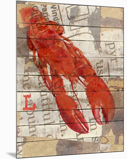 Red Lobster I-Irena Orlov-Mounted Premium Giclee Print