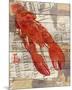 Red Lobster I-Irena Orlov-Mounted Premium Giclee Print