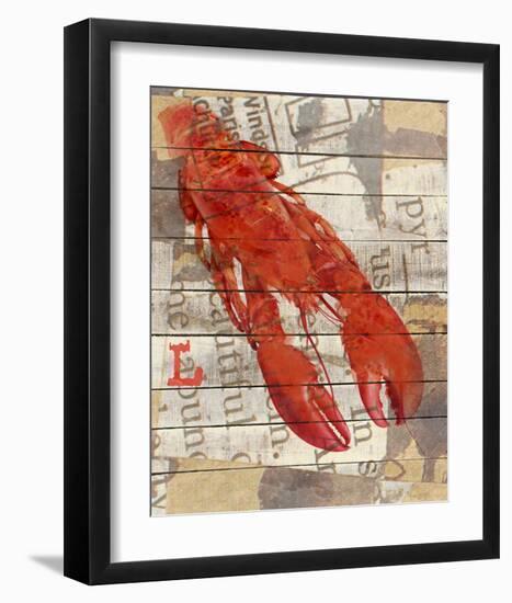 Red Lobster I-Irena Orlov-Framed Art Print