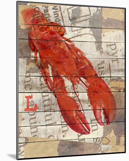 Red Lobster I-Irena Orlov-Mounted Art Print