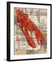 Red Lobster I-Irena Orlov-Framed Art Print