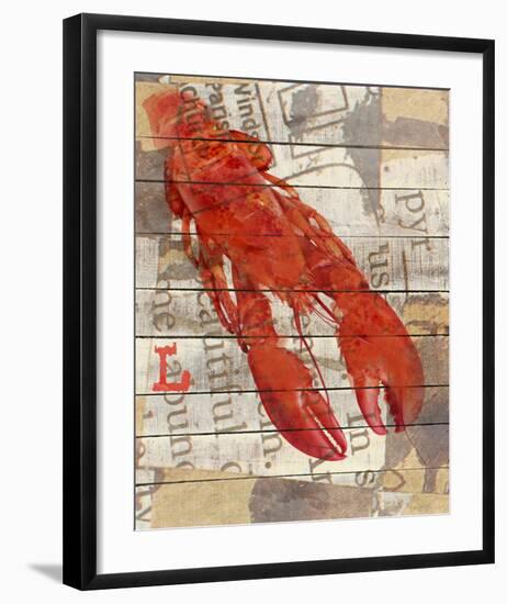 Red Lobster I-Irena Orlov-Framed Art Print