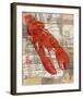 Red Lobster I-Irena Orlov-Framed Art Print