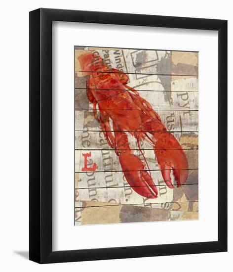 Red Lobster I-Irena Orlov-Framed Art Print